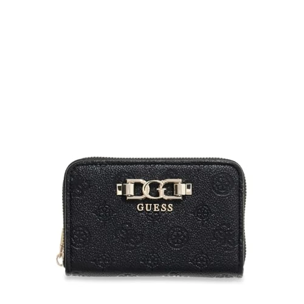 Guess Women's Black Mini Logo Wallet