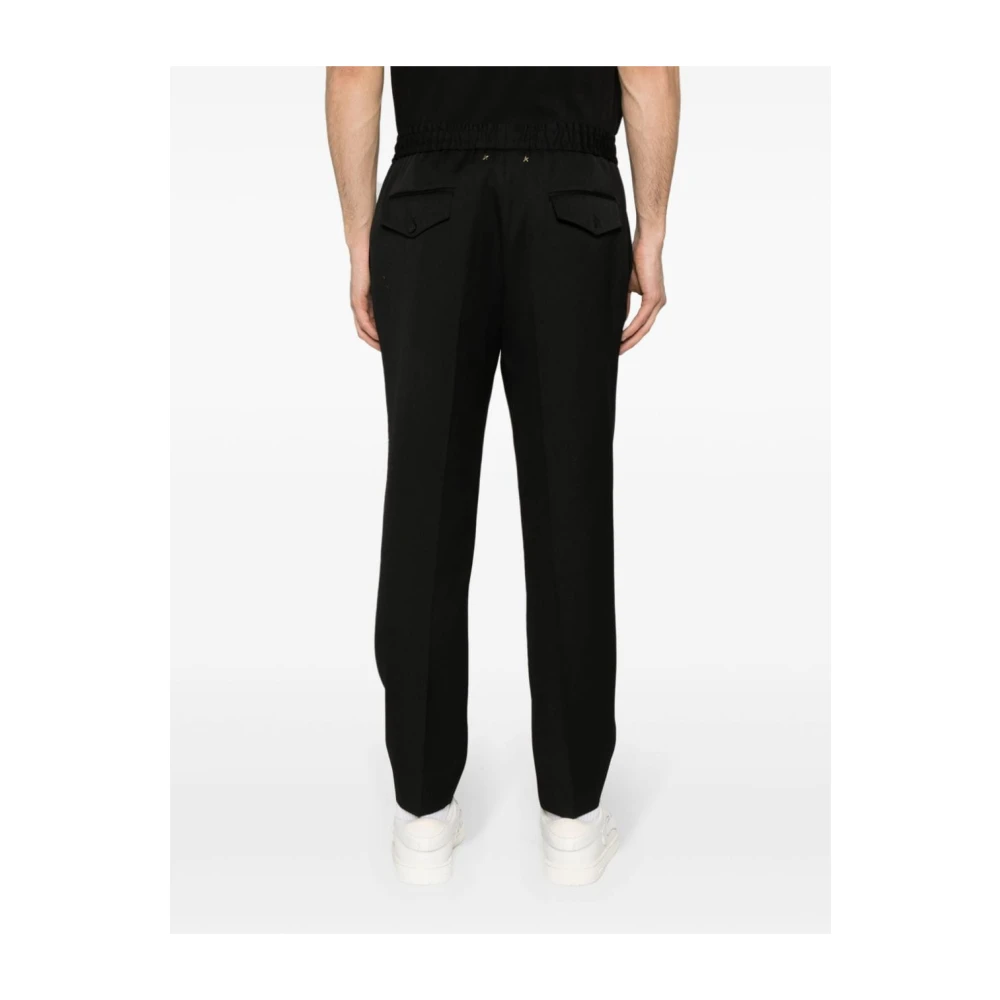 Golden Goose Zwarte Stijlvolle Broek Black Heren