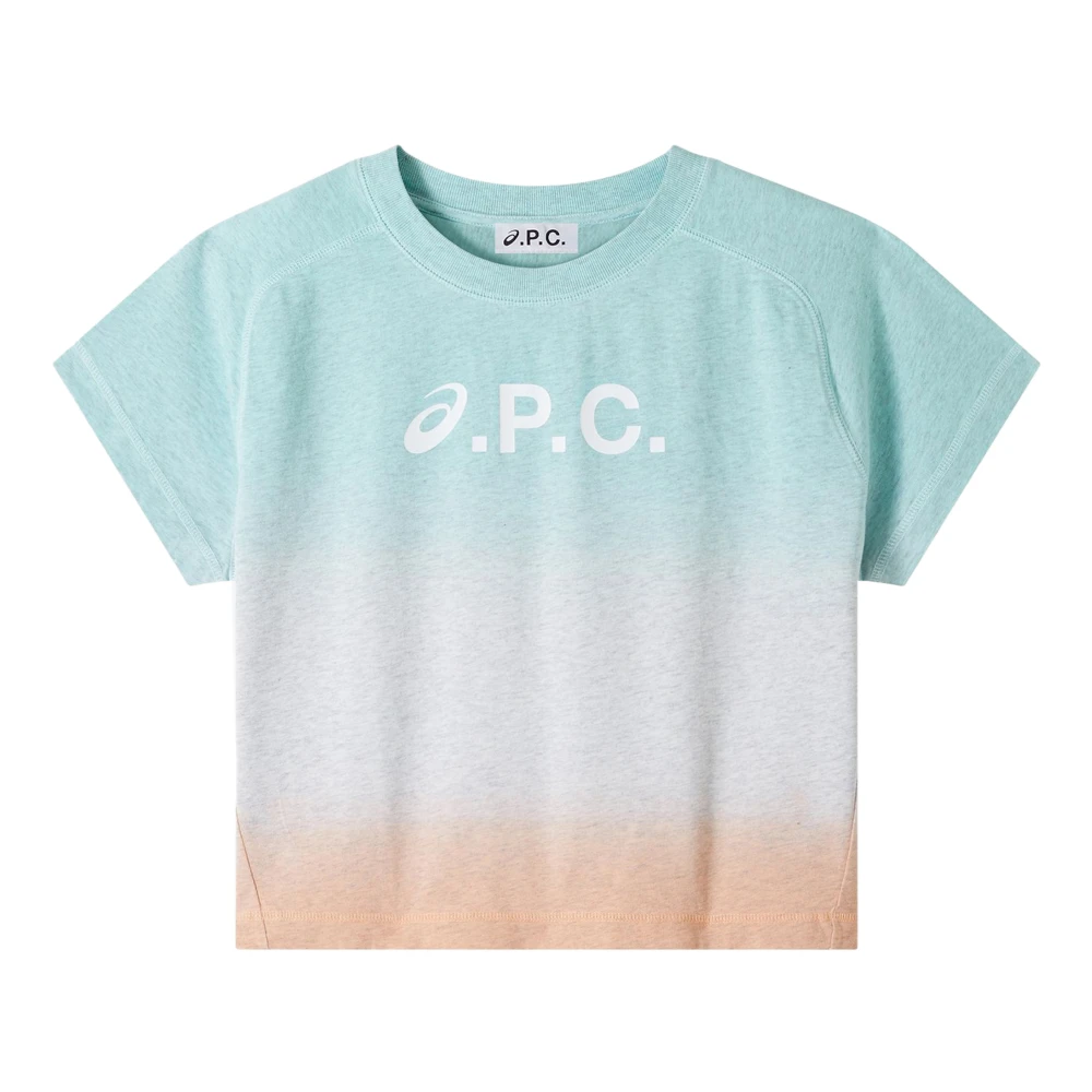 A.p.c. - Tops > T-Shirts - Green - A.p.c. - Modalova