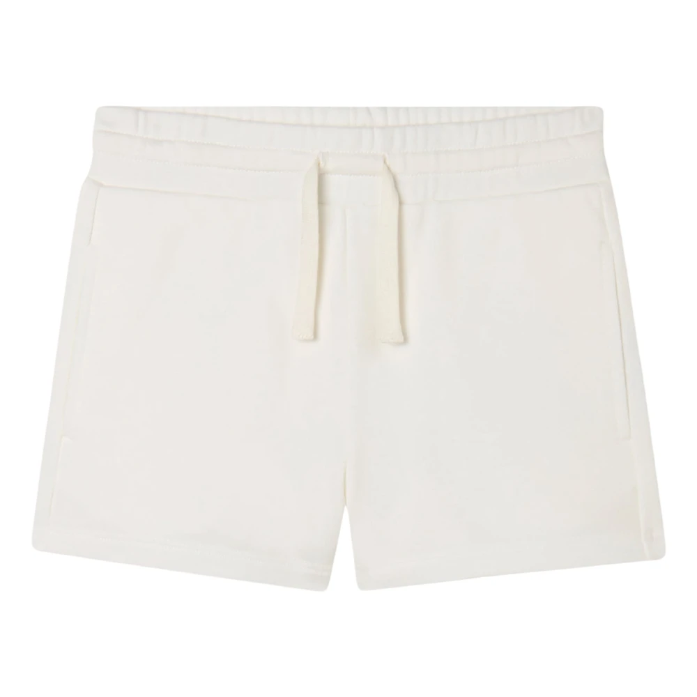 Stella Mccartney Girls White Shorts, 6 Y, Jersey Shorts