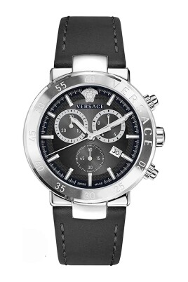 chronographe-bracelet-en-cuir-montre-a-quartz-avec-date