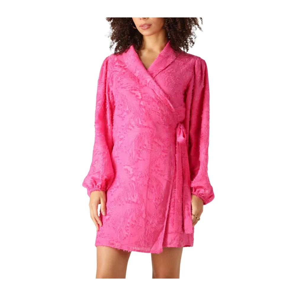 Notre-v Fuchsia Mini Jurk voor Vrouwen Pink Dames