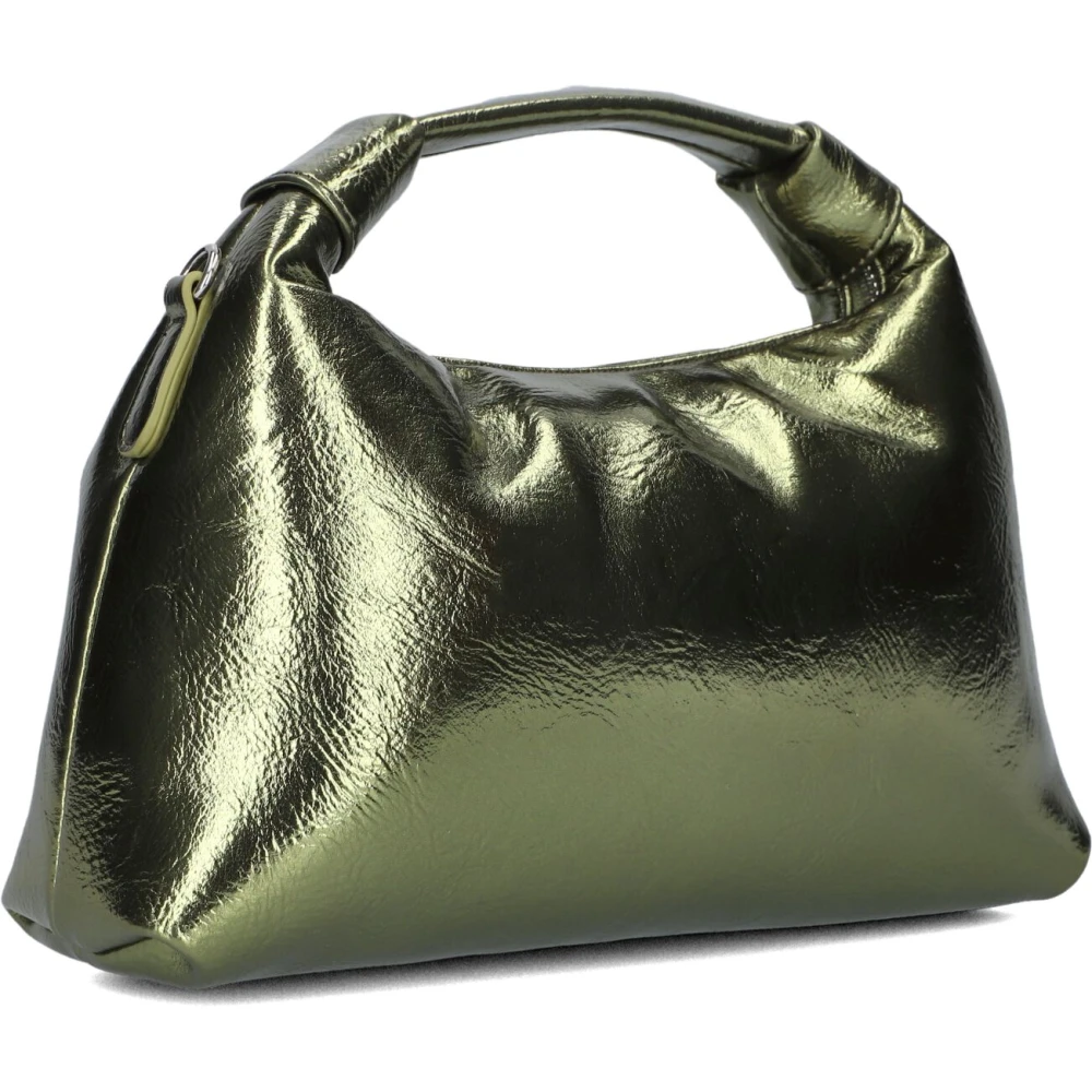 Núnoo Groene Metallic Schoudertas Dandy Cool Green Dames