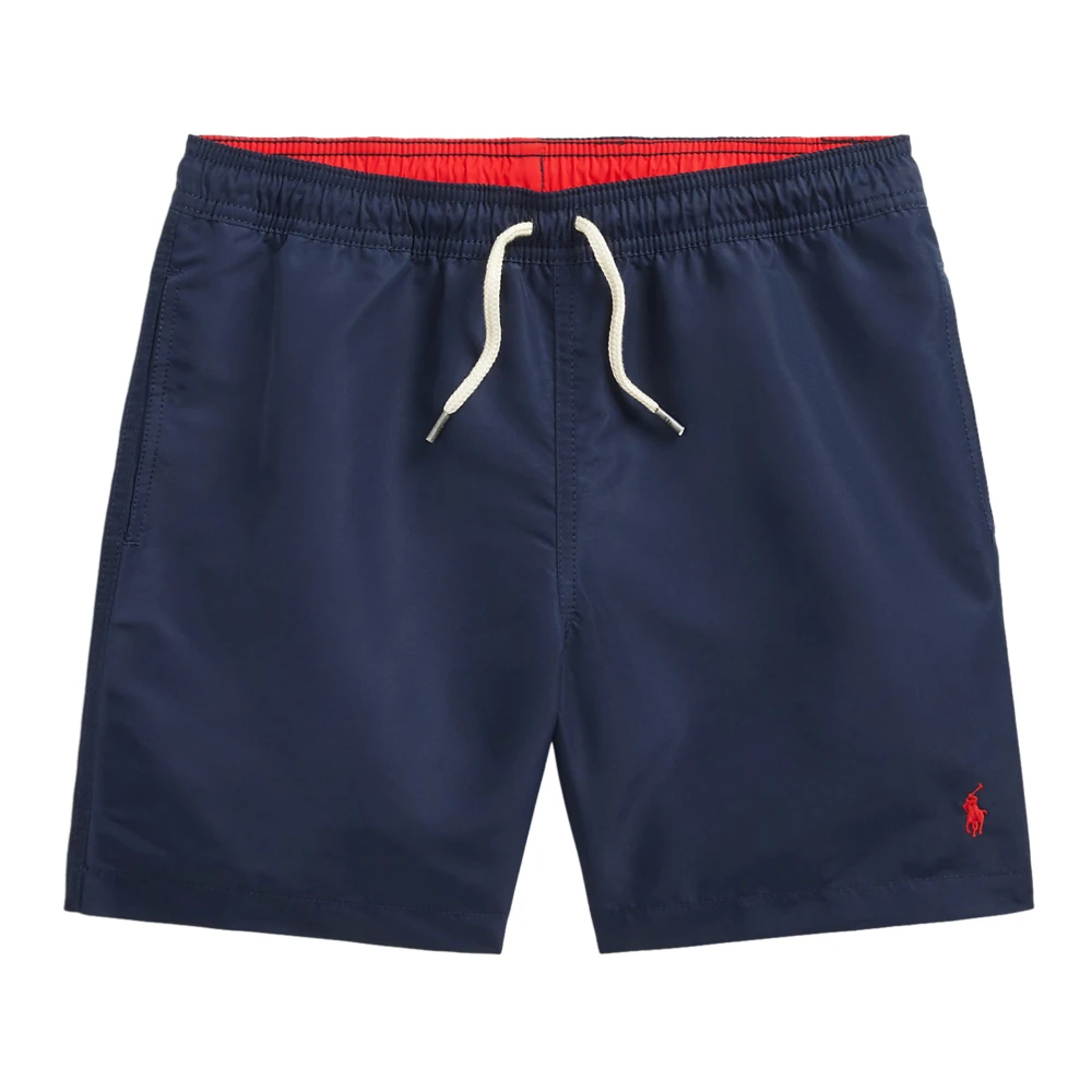 Ralph Lauren Boys Blue Kids Swimming Trunks, 5 Y, Swimming Trunks