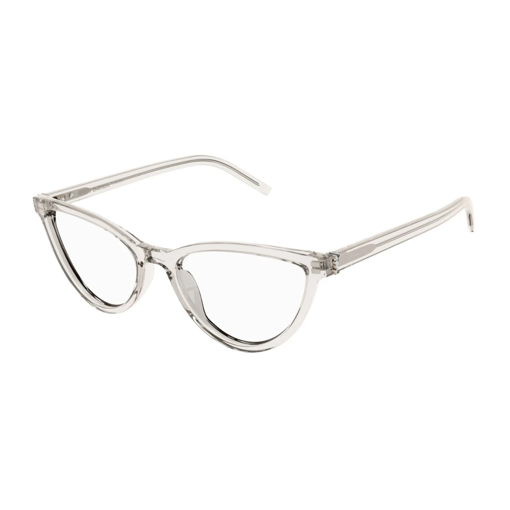 Saint Laurent Acetate Zonnebrillen White Dames