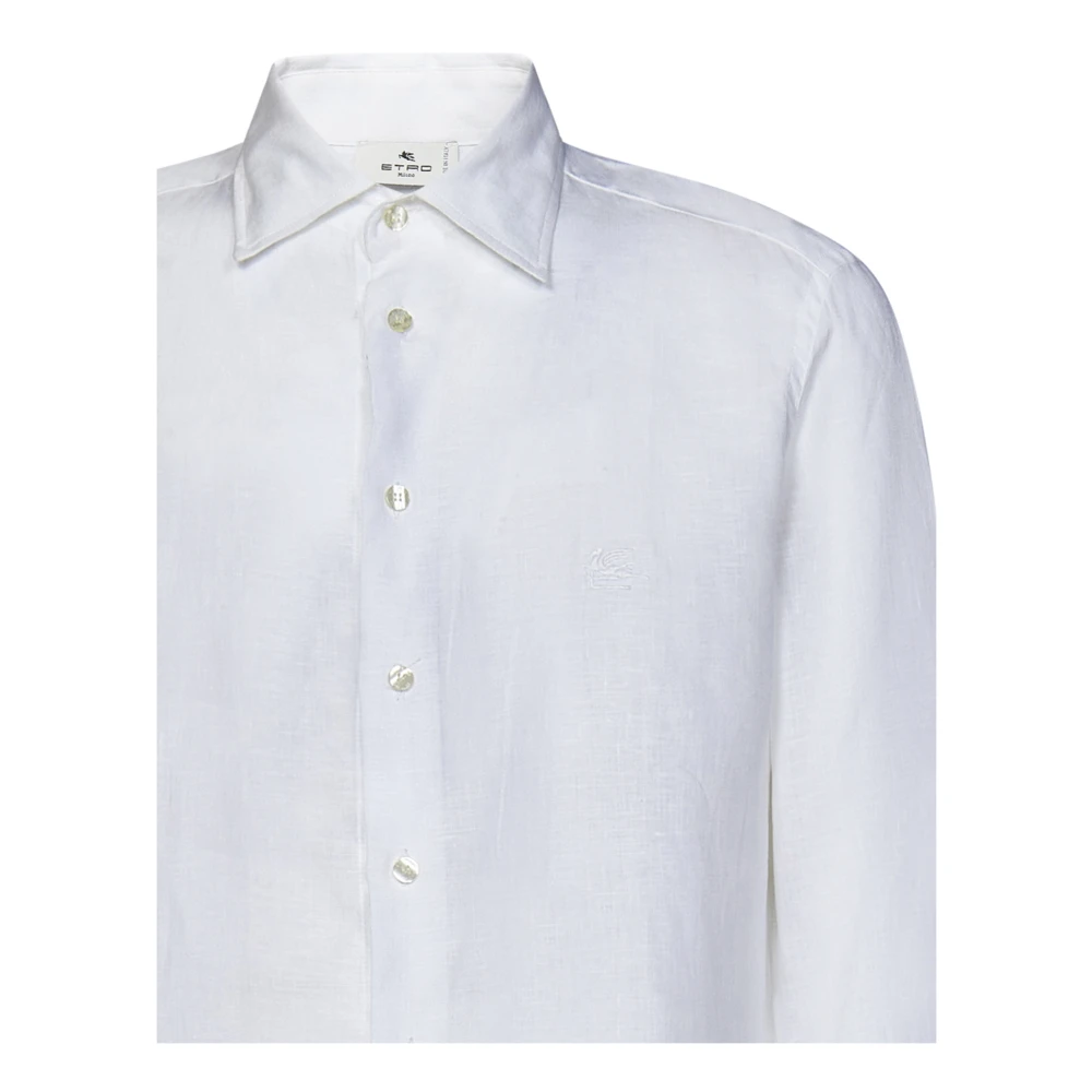 ETRO Casual Shirts White Heren