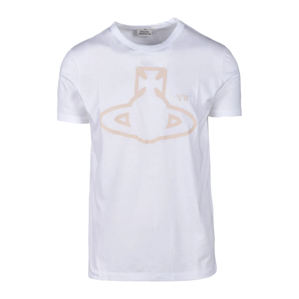 Vivienne Westwood Katoenen T-shirt met Stijlvol Ontwerp White Heren