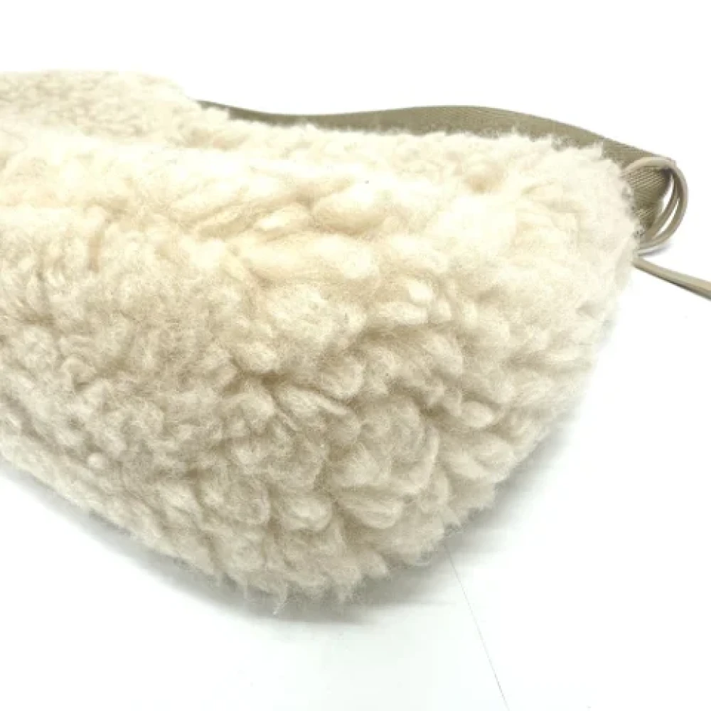Prada Vintage Pre-owned Fabric prada-bags Beige Dames