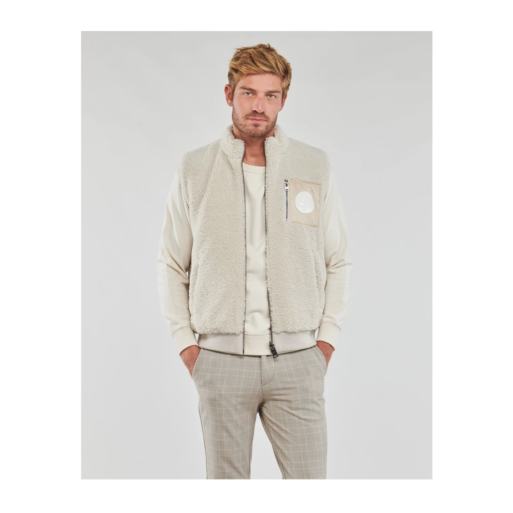 Jott Omkeerbaar mouwloos jack Sami Beige Heren