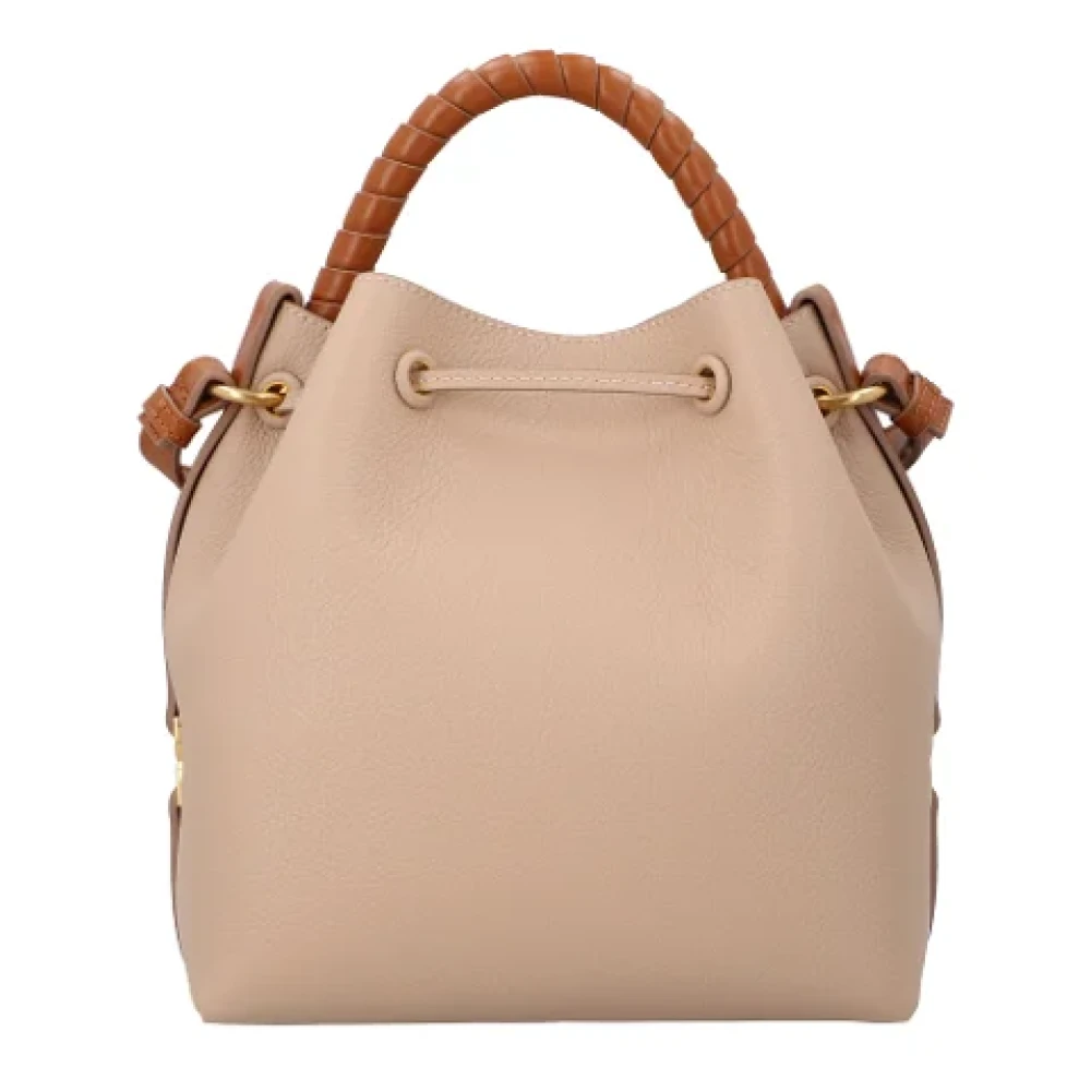 Chloé Leather handbags Beige Dames