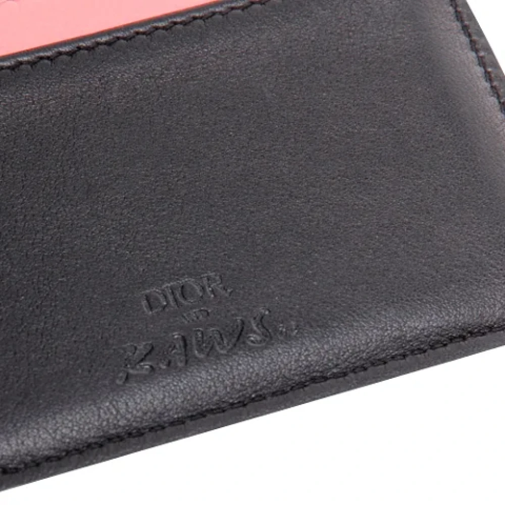 Dior Vintage Pre-owned Leather clutches Black Dames