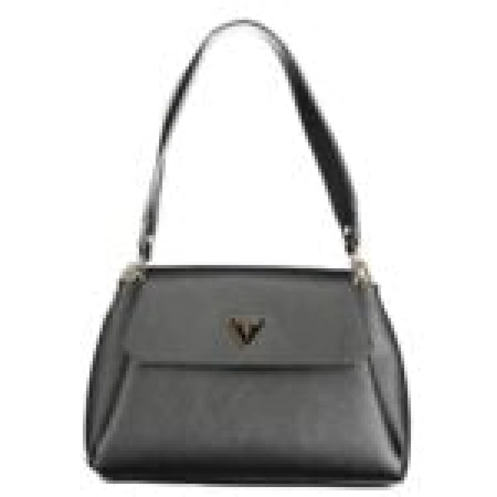 Guess Zwarte Polyethyleen Schoudertas Sora Black Dames