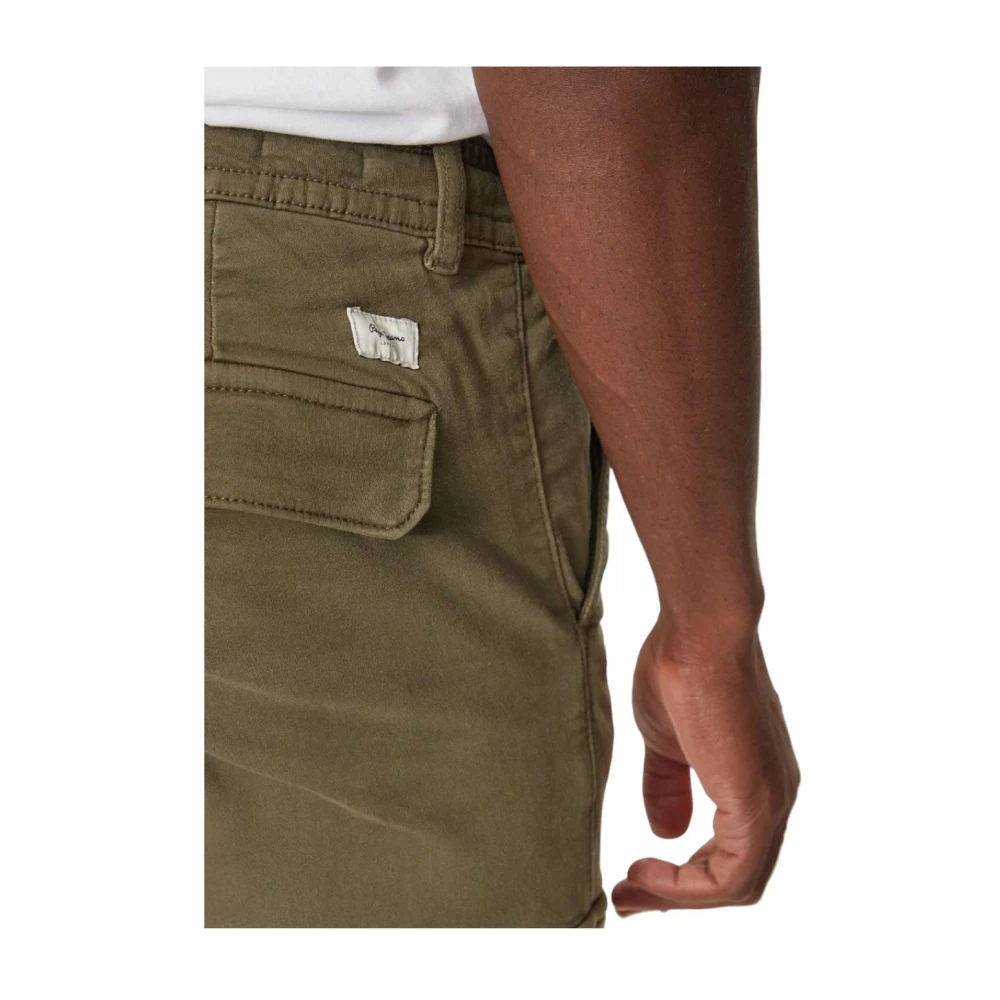 Pepe Jeans Cargo Gymdigo Broek Urban Stijl Green Heren