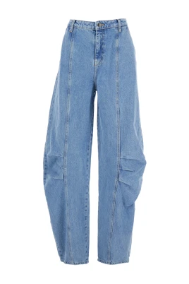 Blå Cargo Denim Byxor