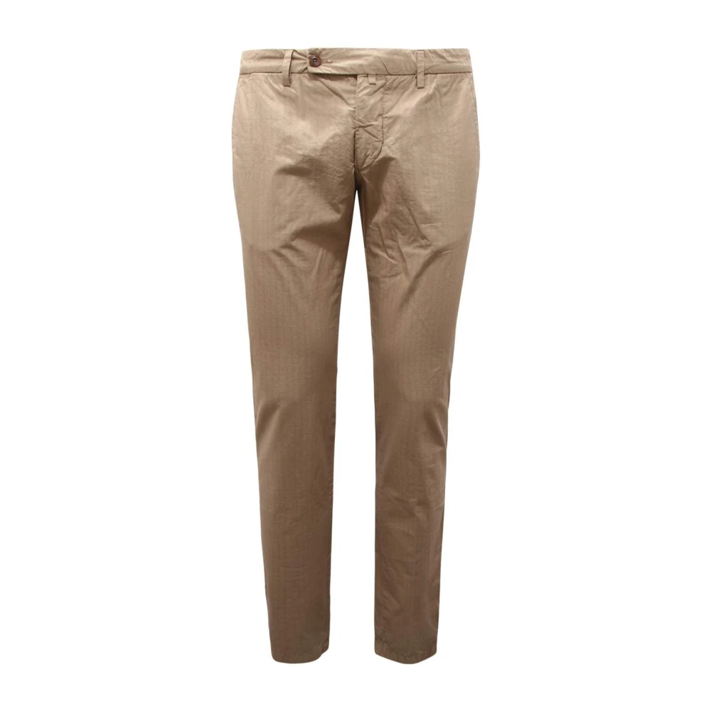 Michael Coal Men's Beige Slim Trousers - Chinos - W32 - Trousers
