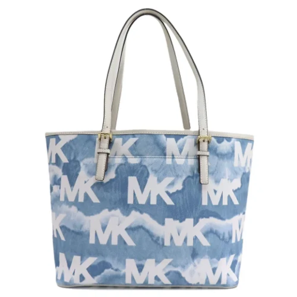 Michael Kors Pre-owned Plastic totes Blue Dames