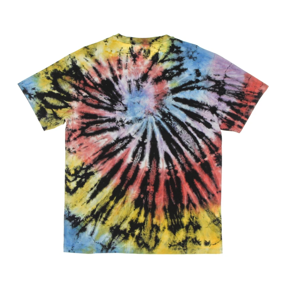 Ripndip Sunburst Spiral Tie Dye Logo T-shirt Multicolor Heren