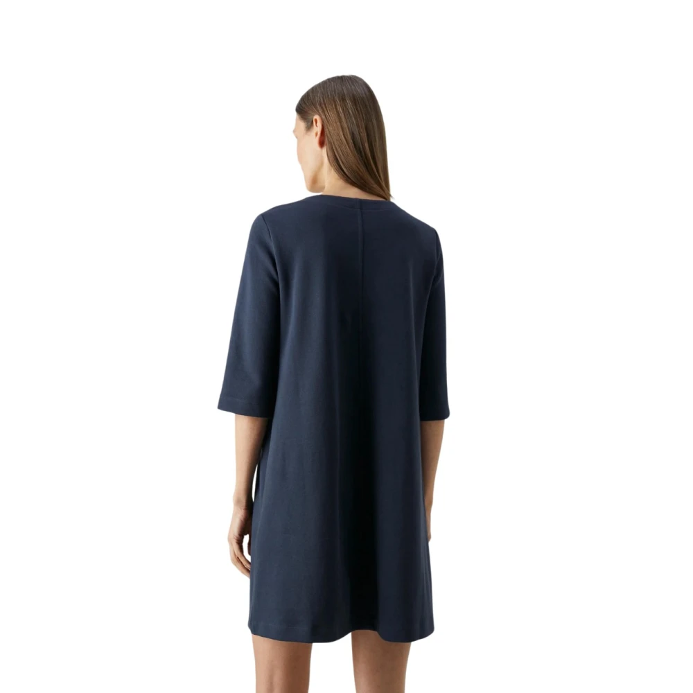 Max Mara Elegant Caprara Jurk Blue Dames