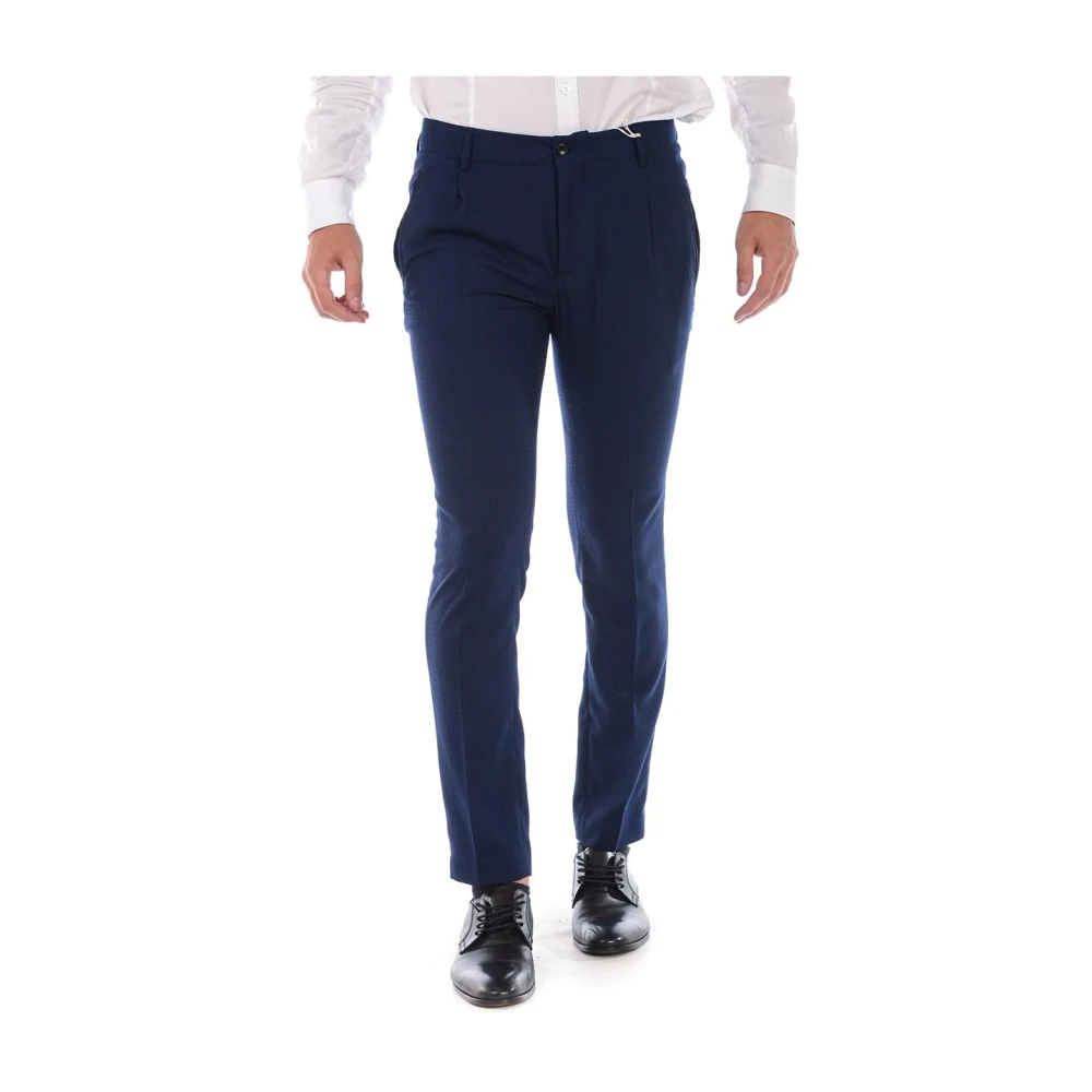 Daniele Alessandrini Blue Jeans Trouser - Male - Suit Trousers - Xs - Trousers