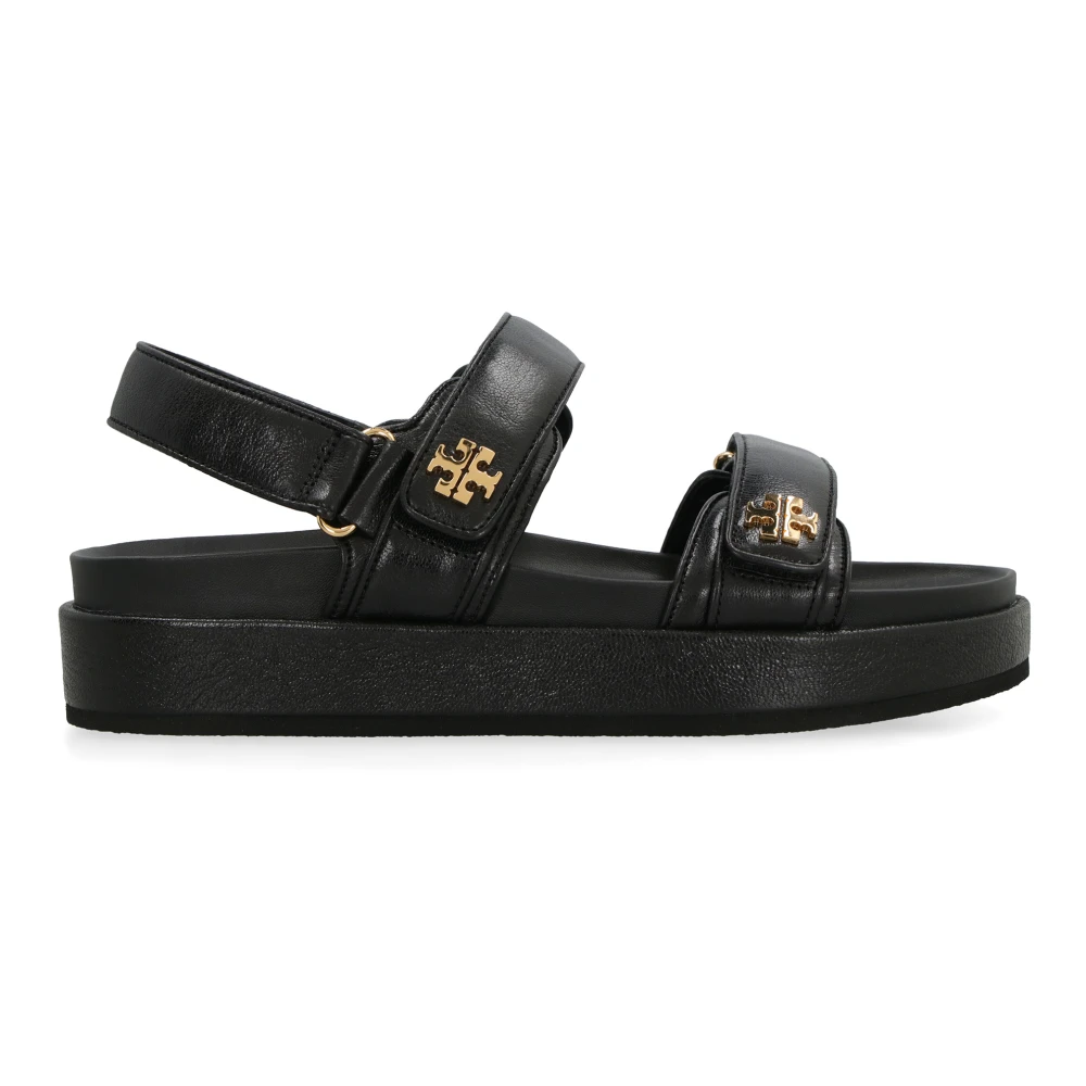 Tory Burch Women's Black Flat Sandals, 6 Uk, Kira Sport Sandal