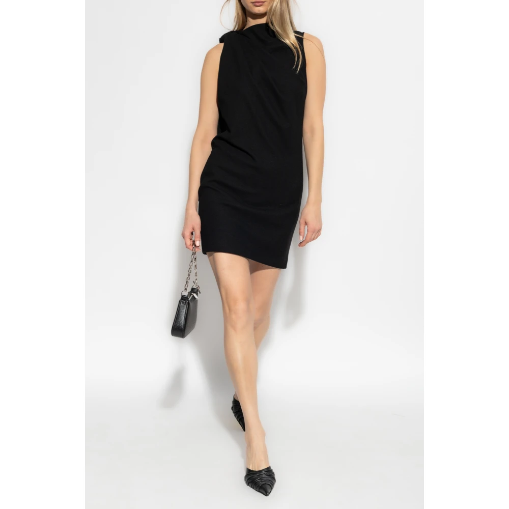 alexander mcqueen Wollen jurk Black Dames