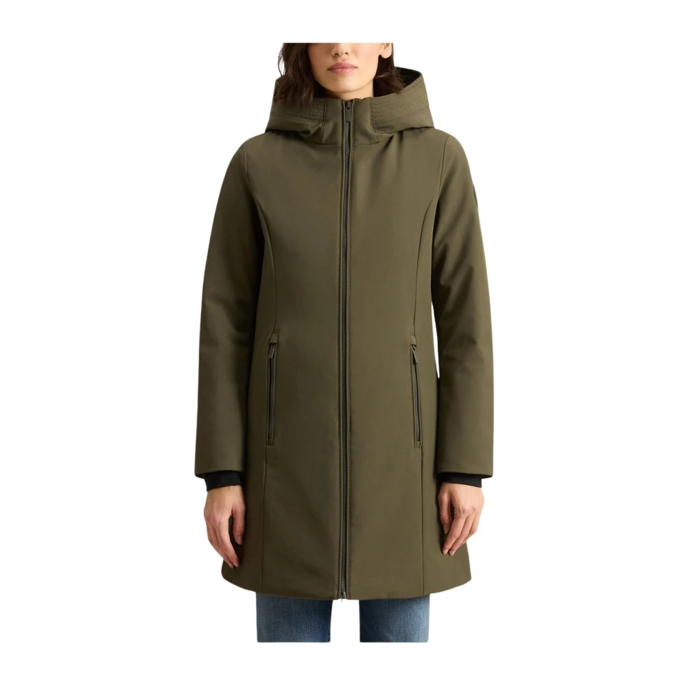 Woolrich - Coats > Parkas - Green - Woolrich - Modalova