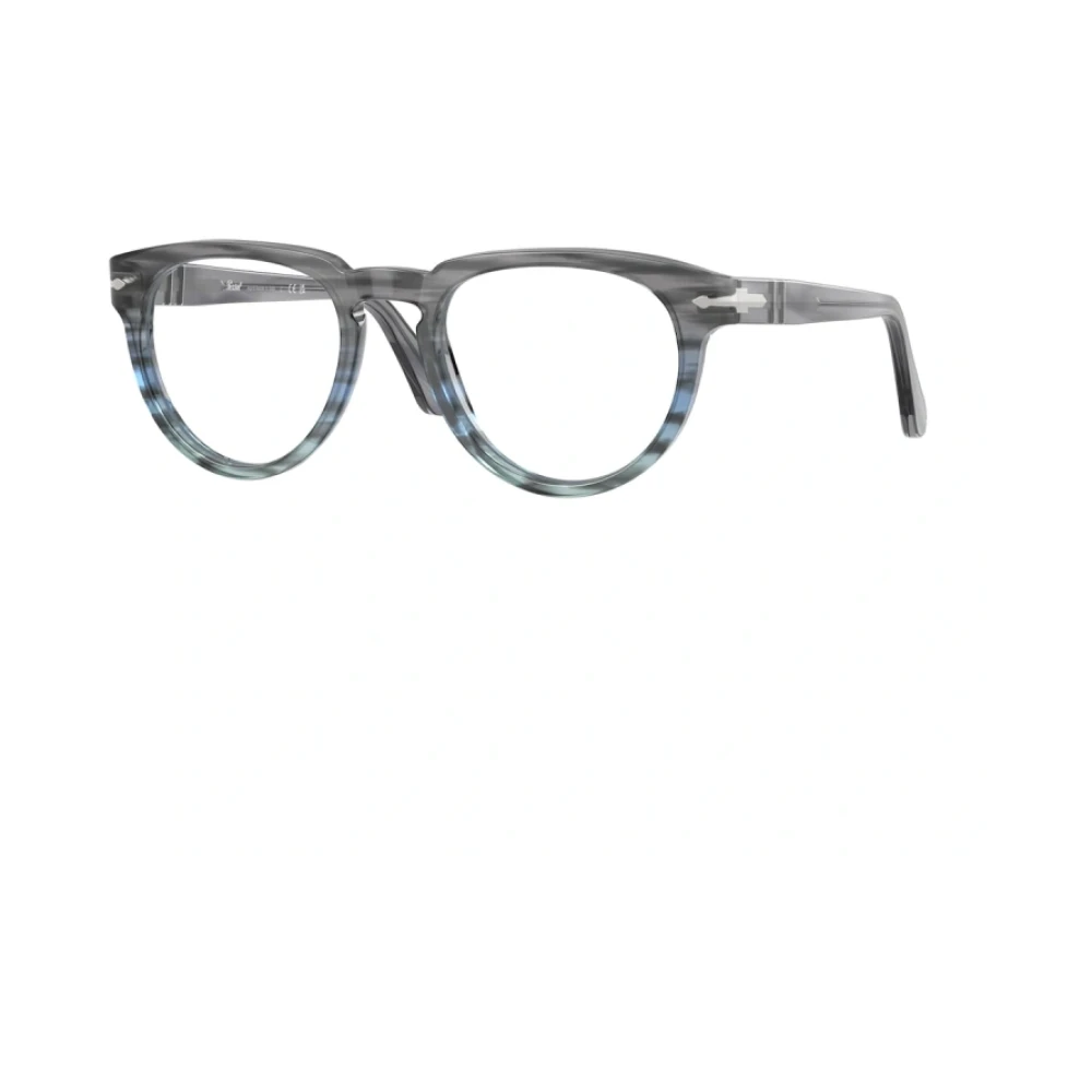 Persol Moderne Klassieke Brillen Blauw Grijs Gray Unisex