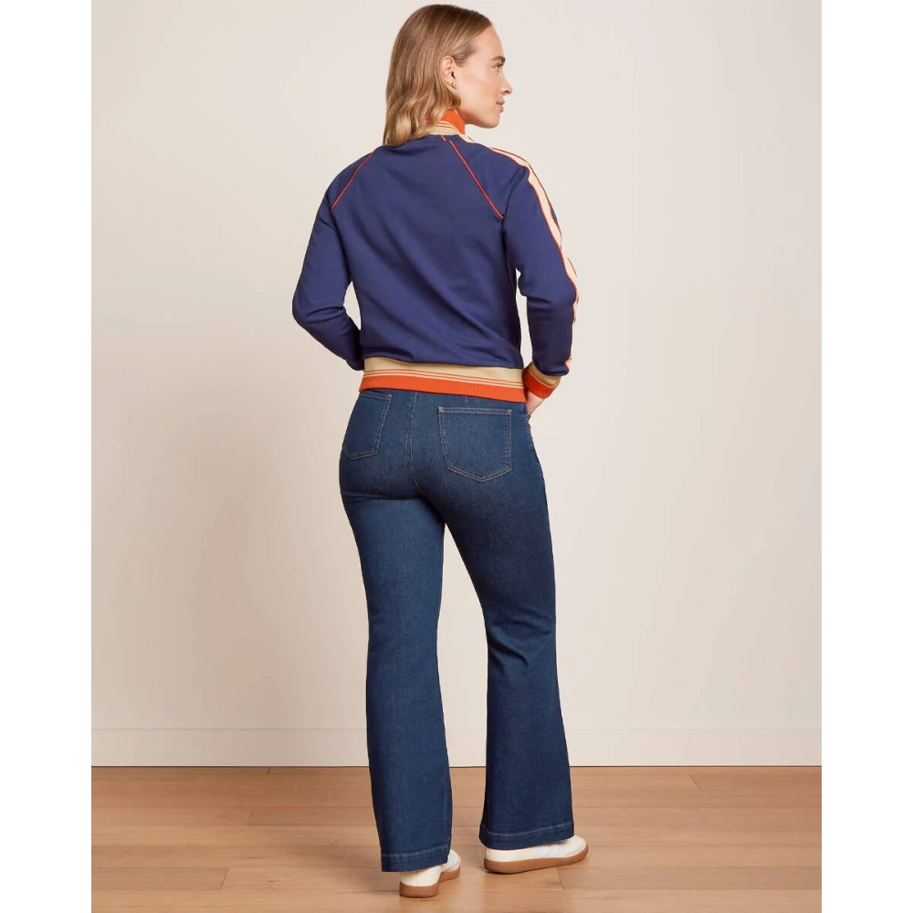 king louie Lila Daytona Sweat Vest Blue Dames