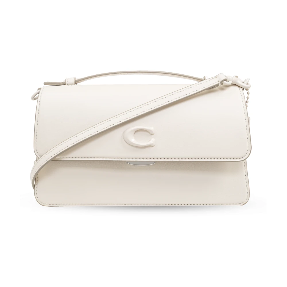 Coach Schoudertas Juno Beige Dames