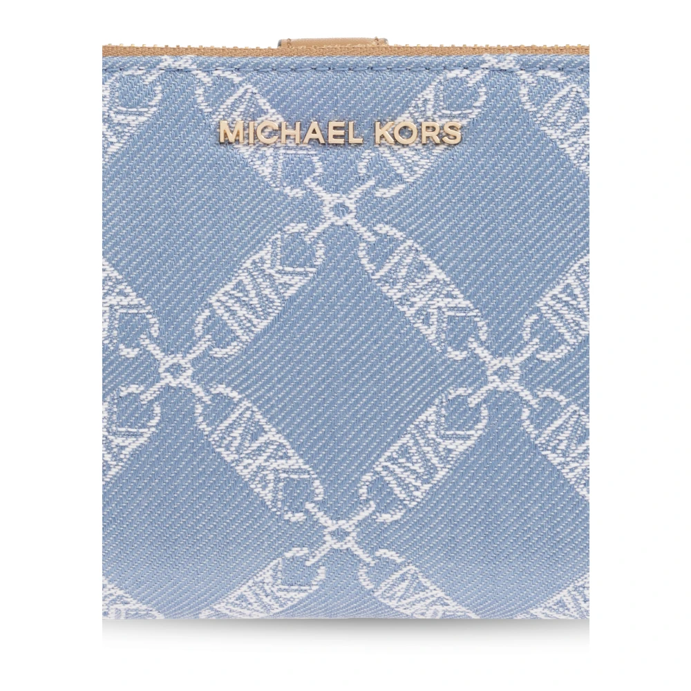 Michael Kors Portemonnee met monogram Blue Dames