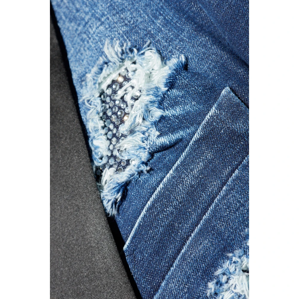 Dsquared2 Denim blazer Blue Heren