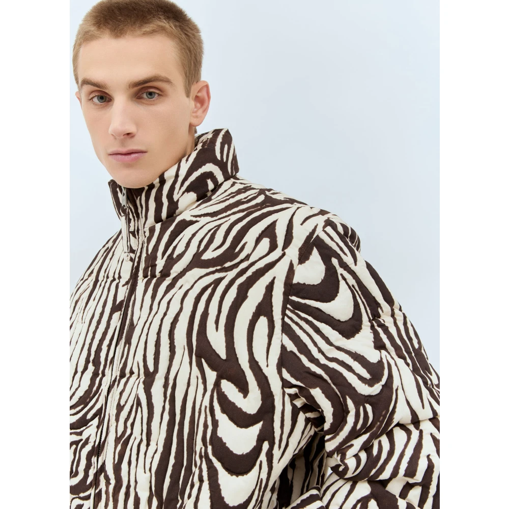 ERL Zebra Gewatteerd Pufferjack Brown Heren