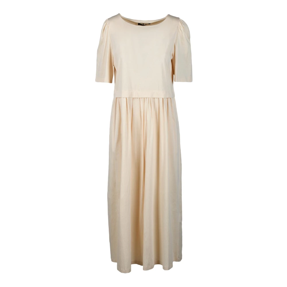 Max Mara Weekend Katoenen jurk voor vrouwen Beige Dames