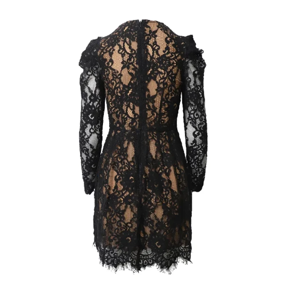 Michael Kors Pre-owned Cotton dresses Black Dames