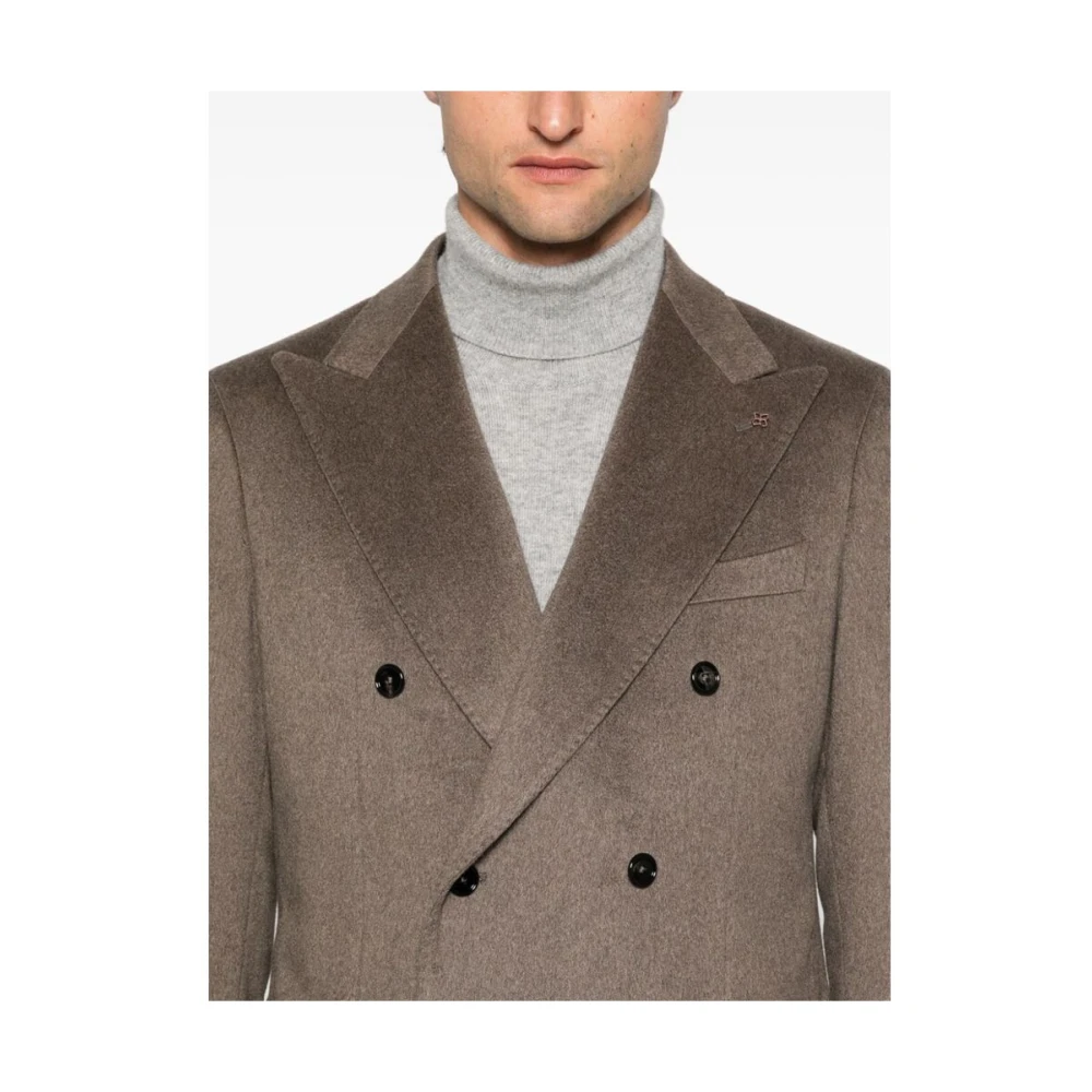 Tagliatore Jas Brown Heren