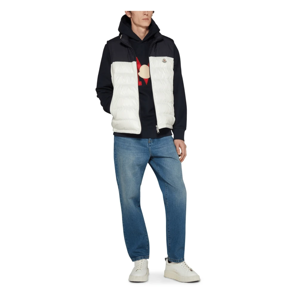 Moncler Ecru Donsvest Cerces Stijlvol Beige Heren