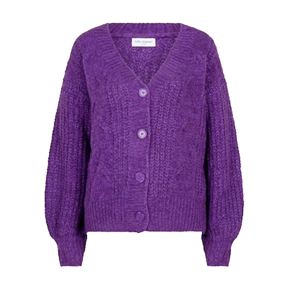 Lofty Manner Cardigan Isa Purple Dames