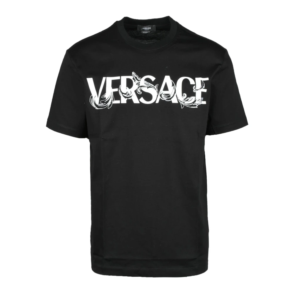 Versace - Tops > T-Shirts - Black - Versace - Modalova