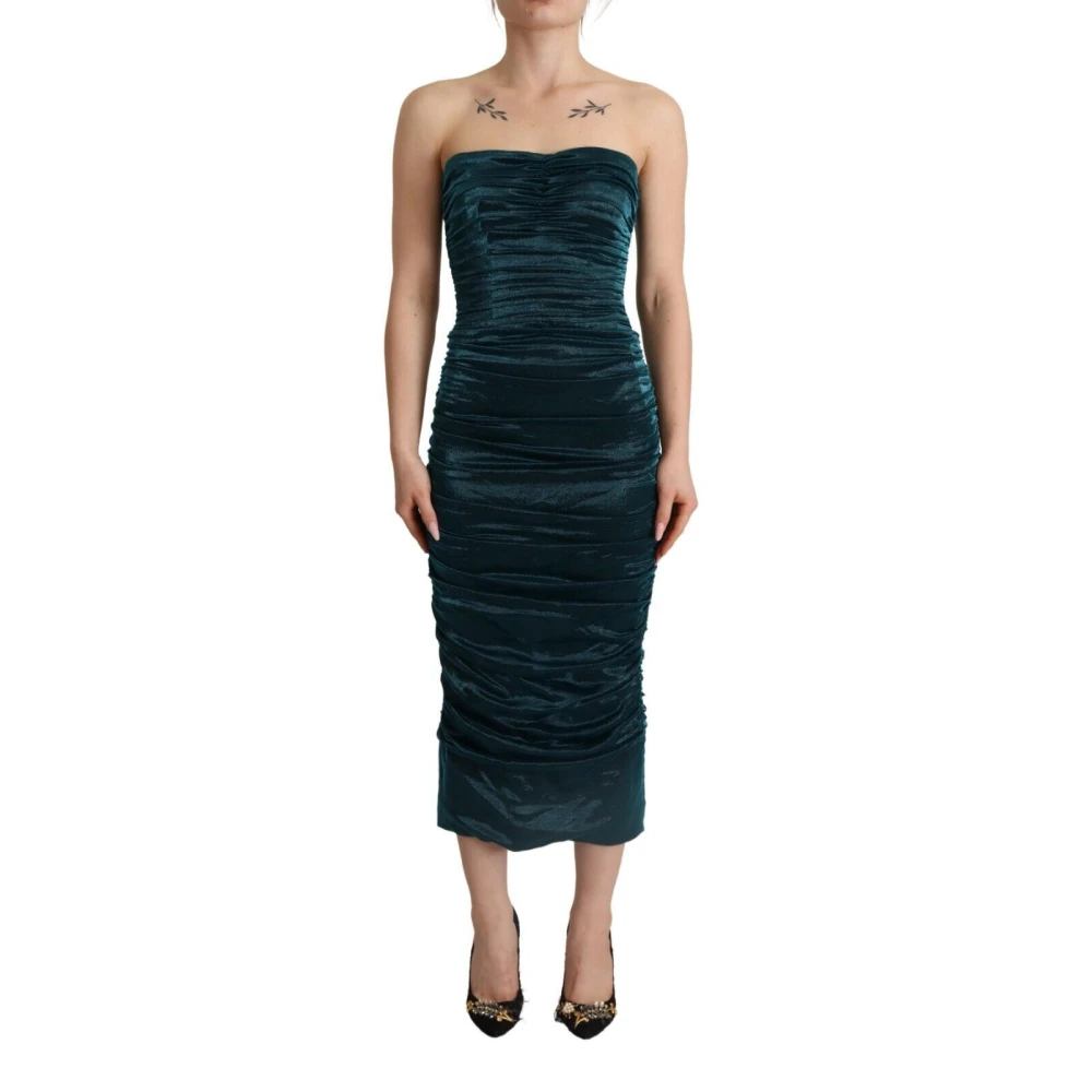 Dolce & Gabbana Damen Grün Kleider, Lgröße: