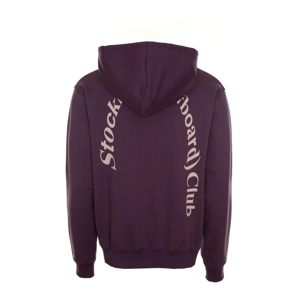 Stockholm Surfboard Club Surfboard Club Hoodie Purple Heren
