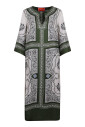 robe-en-soie-multicolore