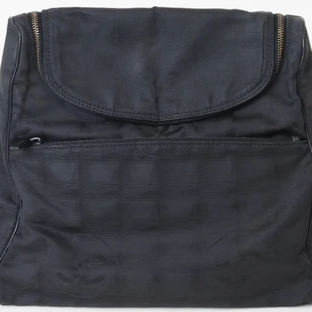 Chanel Vintage Pre-owned Fabric chanel-bags Black Dames