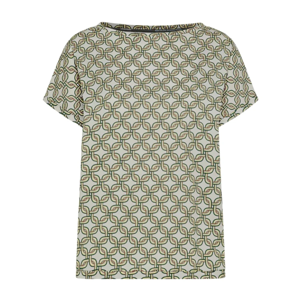 Rrd Women's Beige T-Shirts, S, Lace Square Shirty T-Shirt