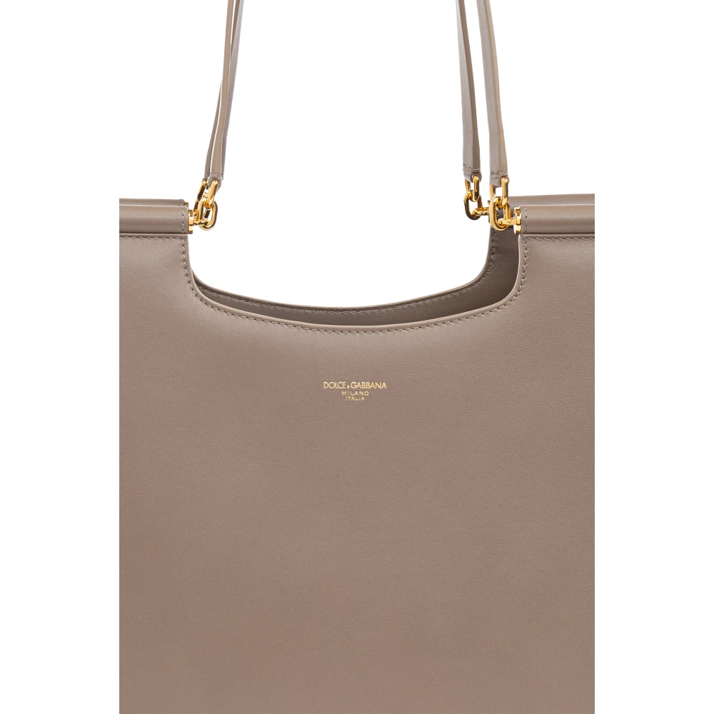 Dolce & Gabbana Handtas Sicily Beige Dames