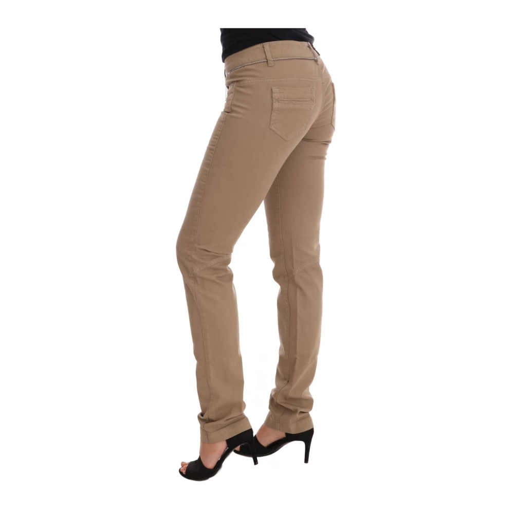Costume National Beige Super Slim Fit Denim Delight Beige Dames