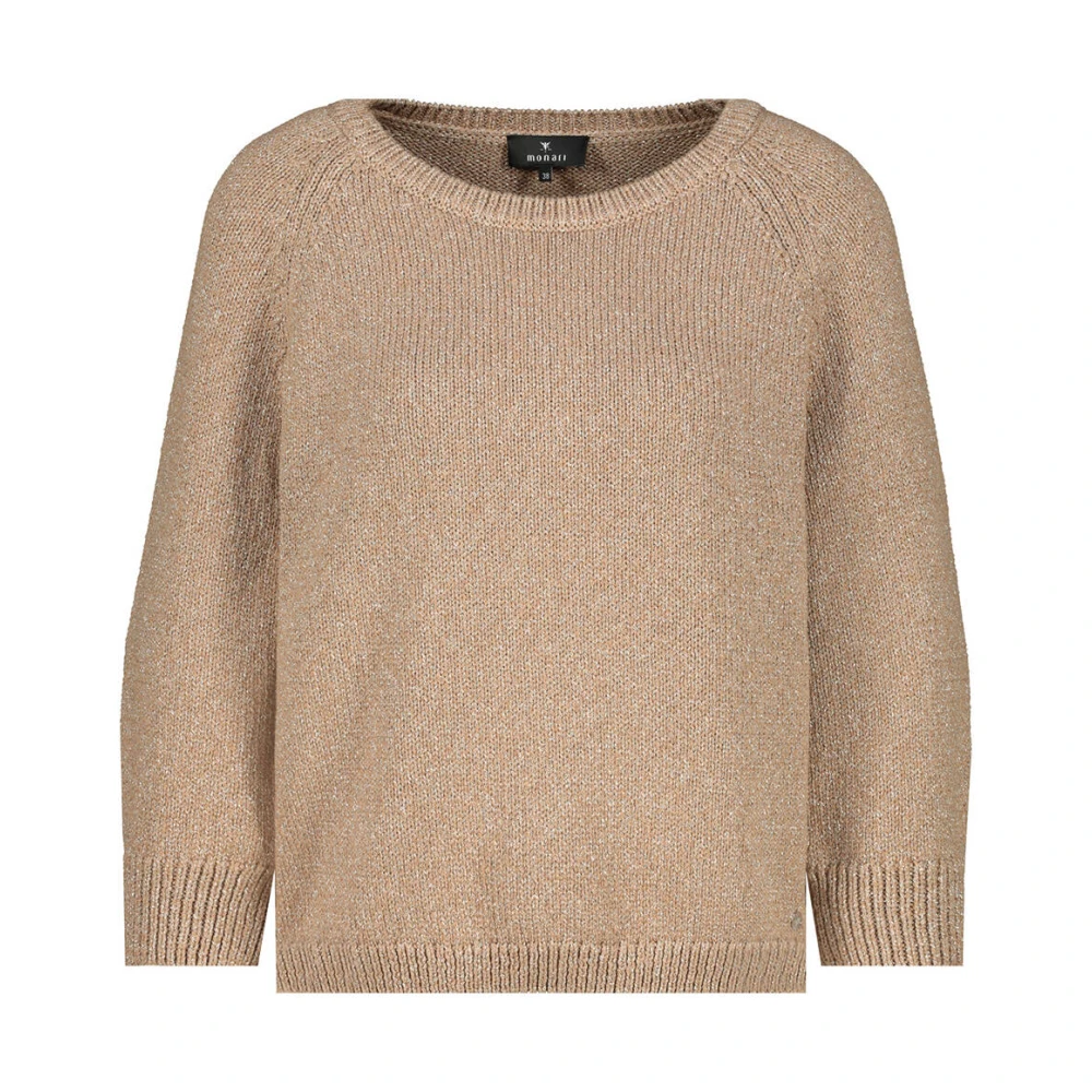 Monari Stijlvolle Pullover Sweater Brown Dames