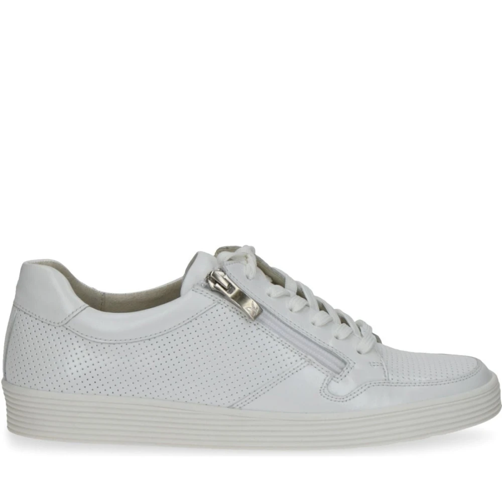 Caprice Women's White Leather Trainers For Size 3 Uk