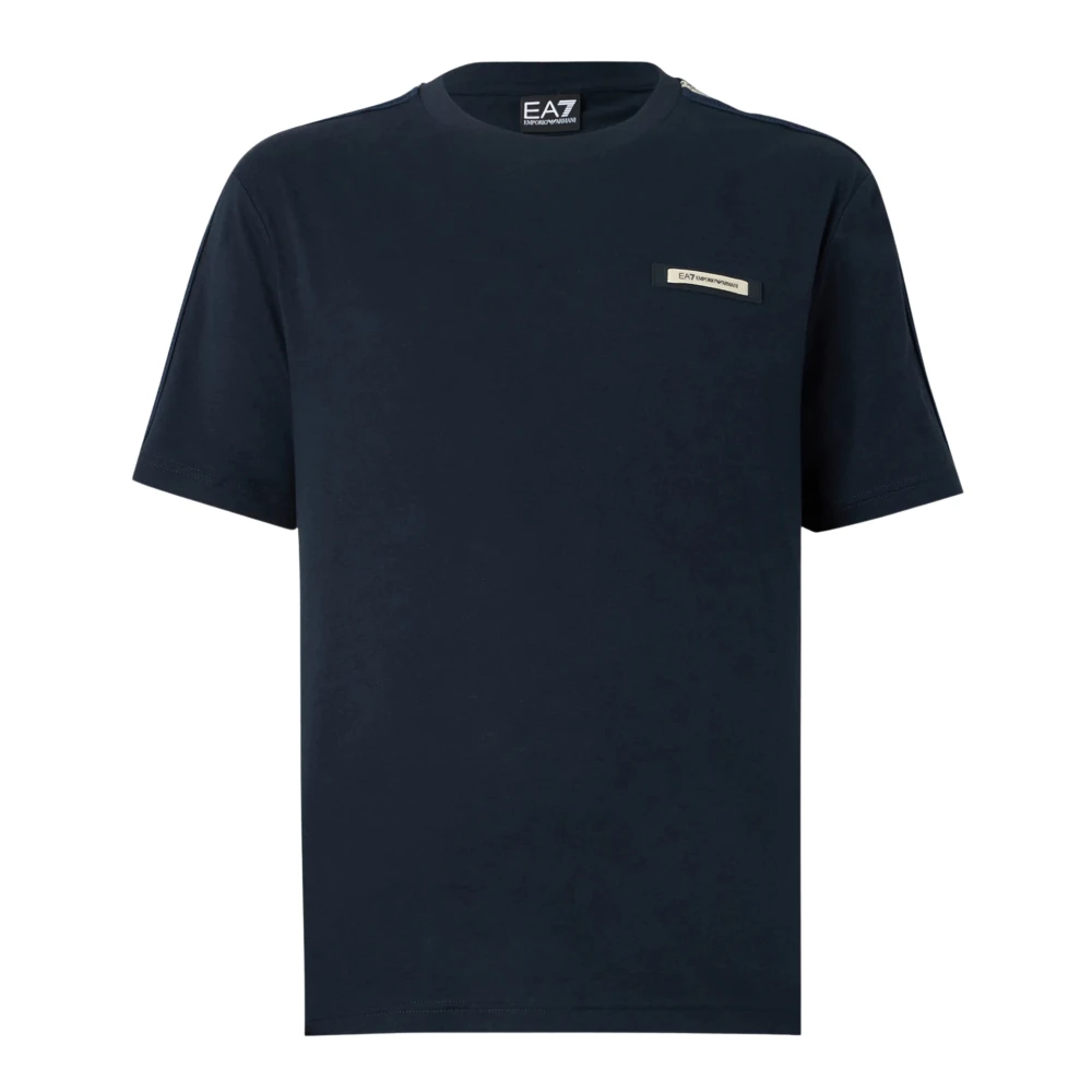 Emporio Armani Ea7 Uomo Blu Top, L, New,