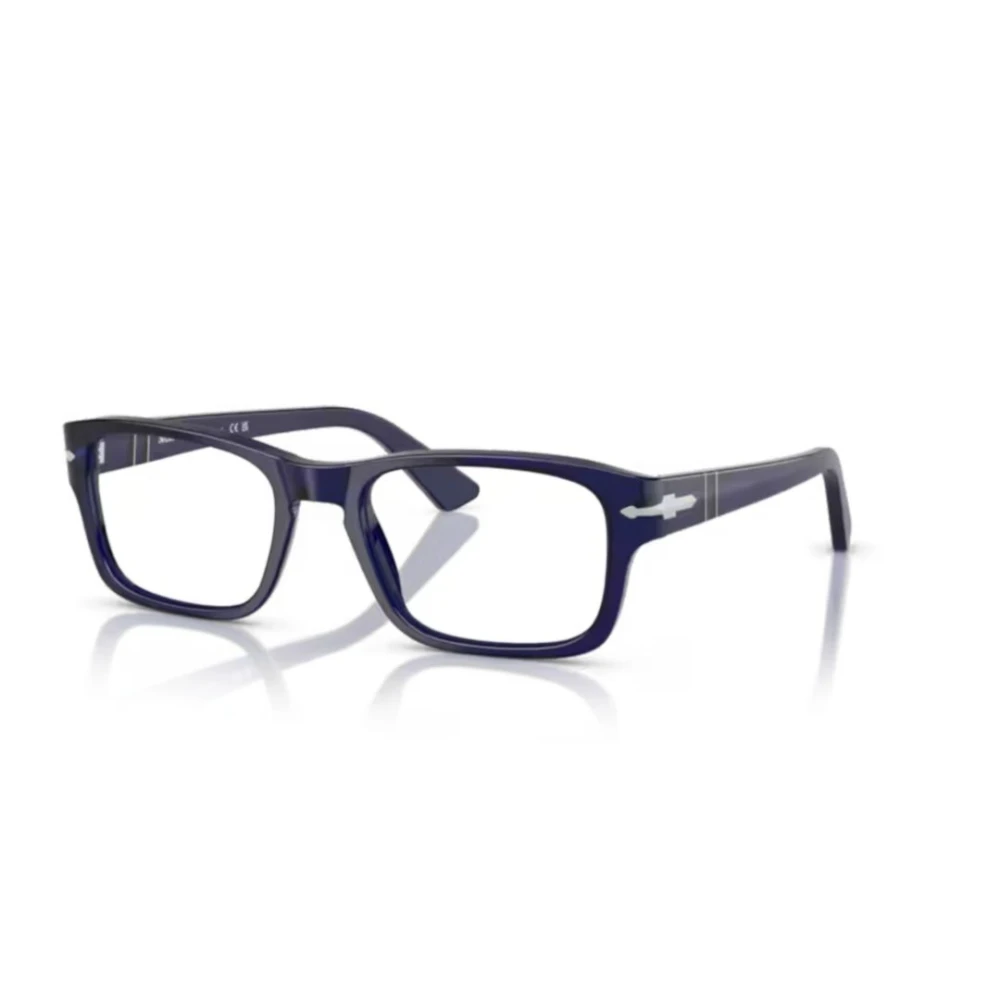 Persol Unisex Blue Glasses, 56 Mm, Stylish Sunglasses For Everyday Wear