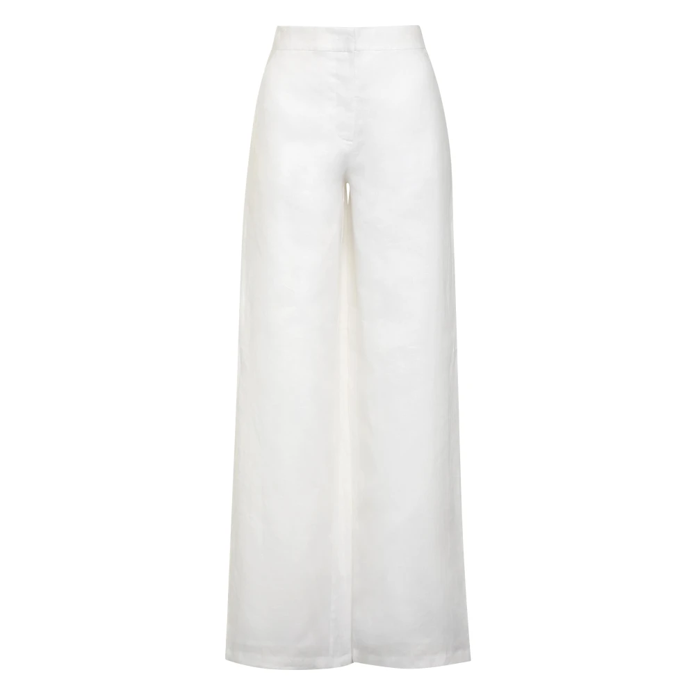Trousers > Wide Trousers - - Max Mara Studio - Modalova